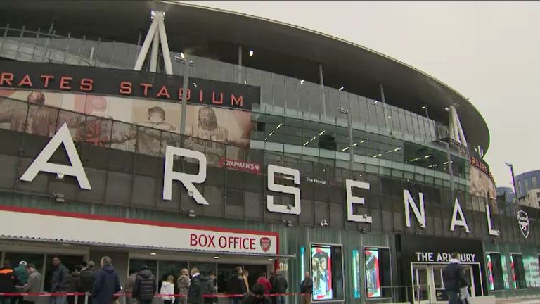 Estadio del Arsenal Emirates 27/1/2022