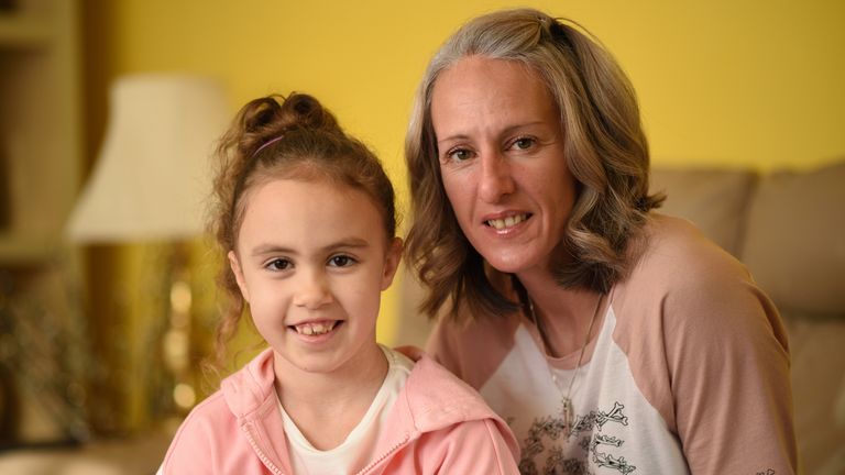 Sofia Wright and her mum Sam (pic: Phil Mynott)