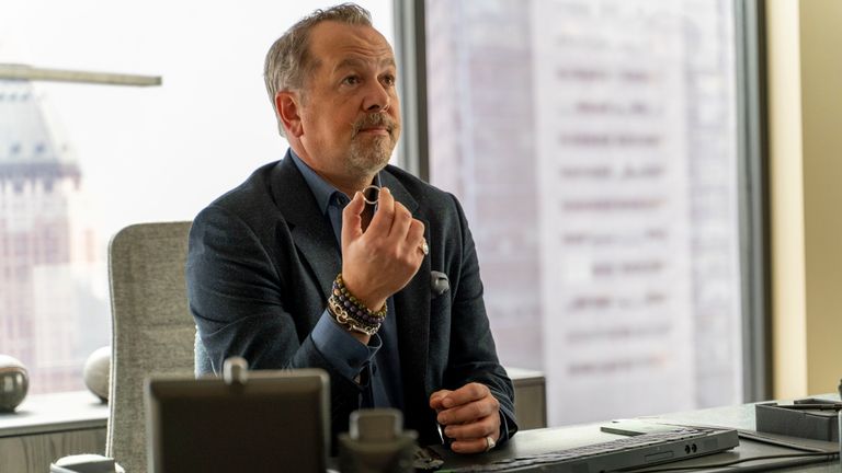 David Costabile as Mike &#39;Wags&#39; Wagner in Billions. Pic: Showtime