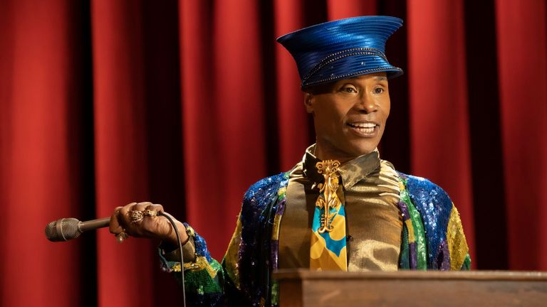 Billy Porter as Pray Tell in Pose. Pic: MUST CREDIT BBC/FX/Eric Liebowitz
