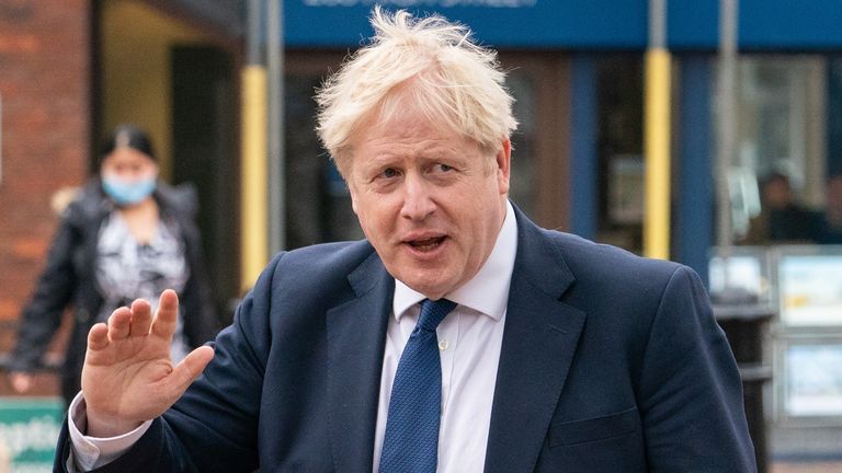 Boris Johnson questioned by Sue Gray as part of investigation into  partygate allegations - report | UK News | Sky News