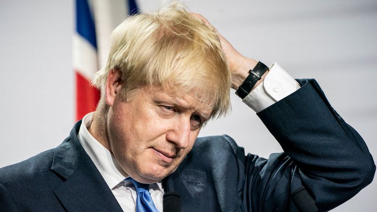 Boris Johnson does not confirm or deny attending a party in Downing Street in May 2020