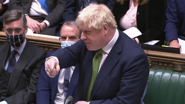 Boris Johnson was much more bullish at PMQs compared to last week