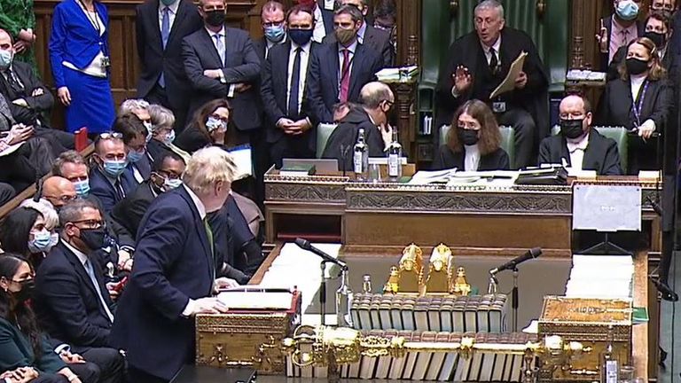 Speaker intervenes during question on the Queen during PMQs