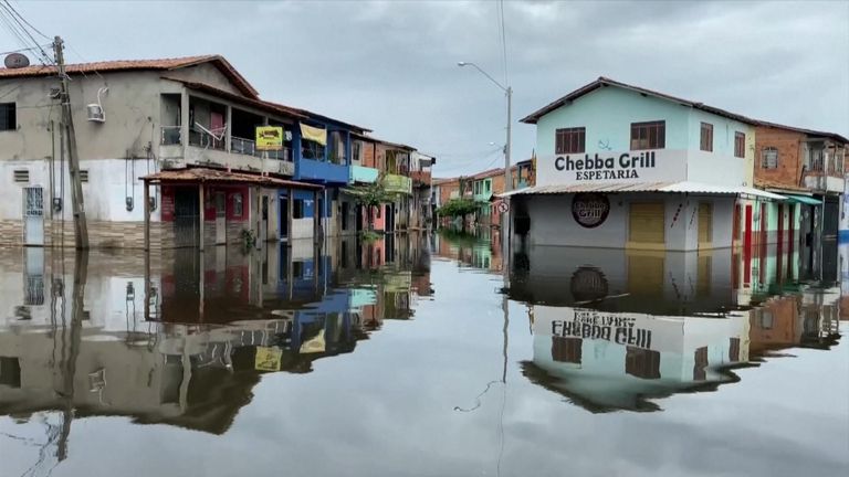 Flooding in Brazil 