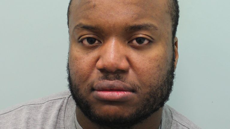 Charles Akpoveta has been sentenced to 17 years in prison. Pic: Met Police