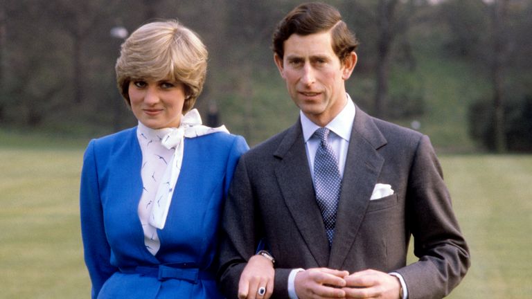 Charles and Diana announced their engagement in February 1981