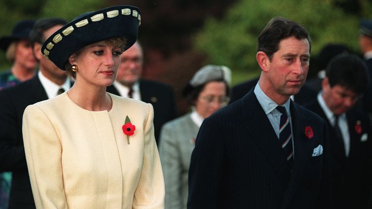 Diana and Charles pictured during their South Korea tour in 1992