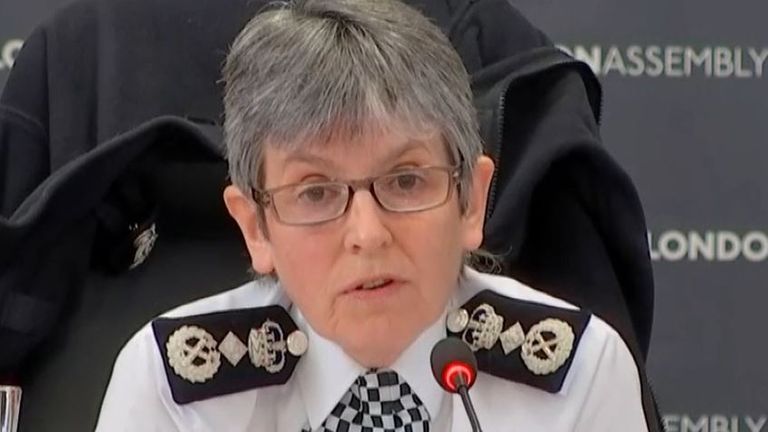 Dame Cressida Dick confirms the police are investigating some Downing Street parties during lockdown