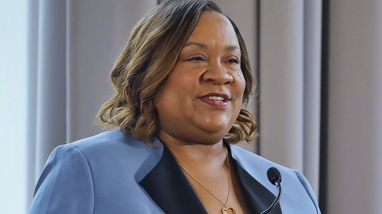 Dana Canedy, the administrator of The Pulitzer Prizes, pictured in 2019. Pic: AP