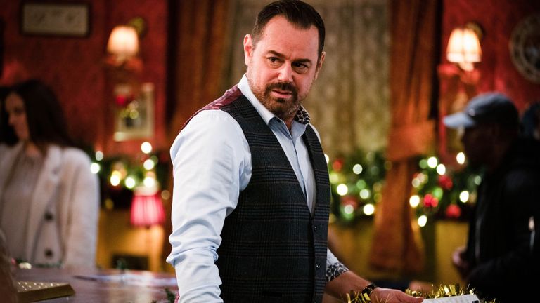 Danny Dyer as Mick Carter in EastEnders. Pic: BBC