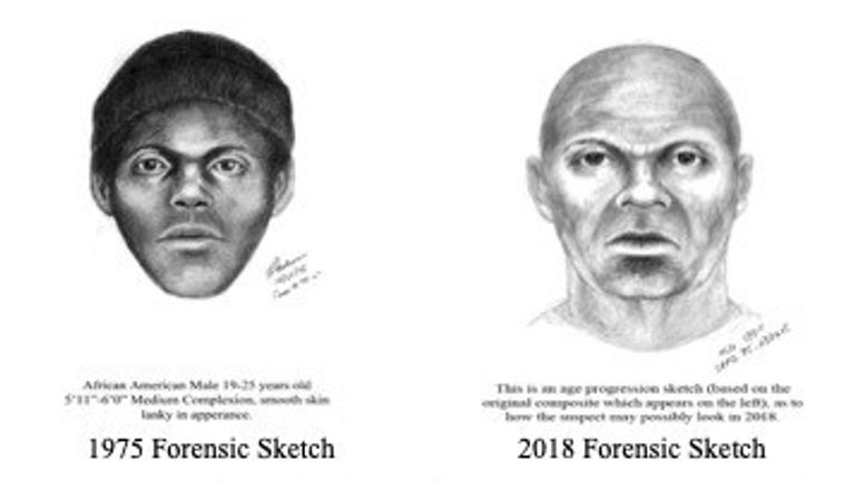 San Francisco police released a sketch of how the killer could have aged after 40 years