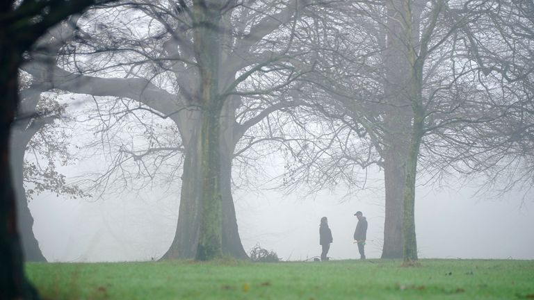 Fog is expected overnight and into Tuesday morning. File pic
