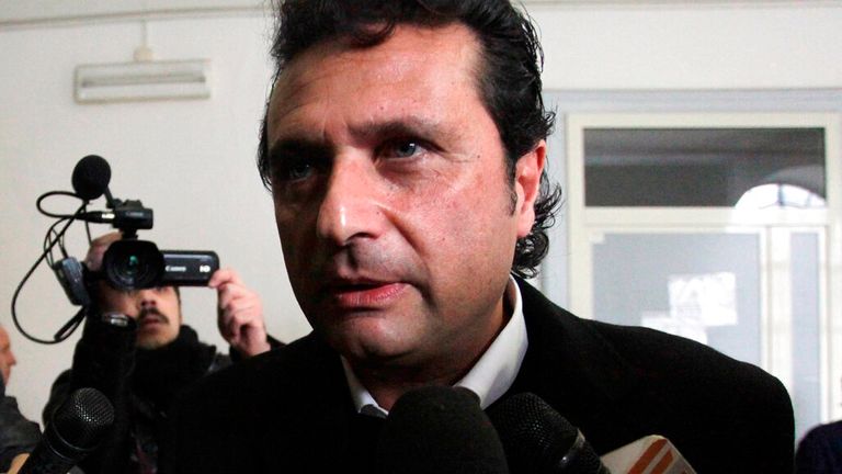 The ship's captain Francesco Schettino was jailed for 16 years after the disaster