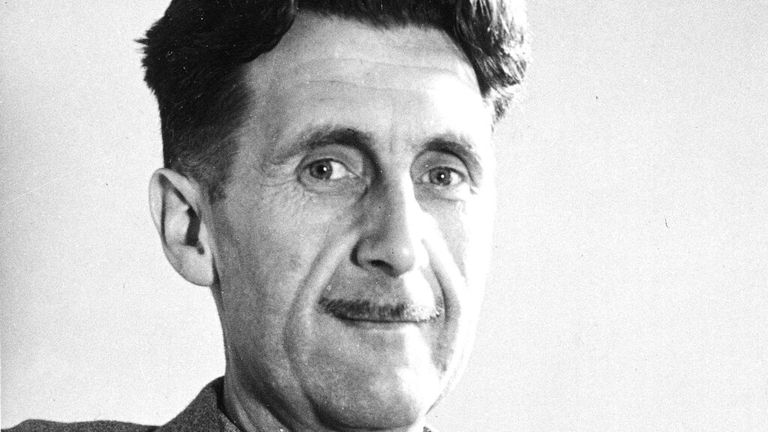 Author George Orwell in an undated photo.