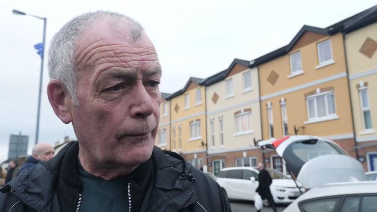 Gerry Duddy says his older brother was 'running for cover' when he was shot dead