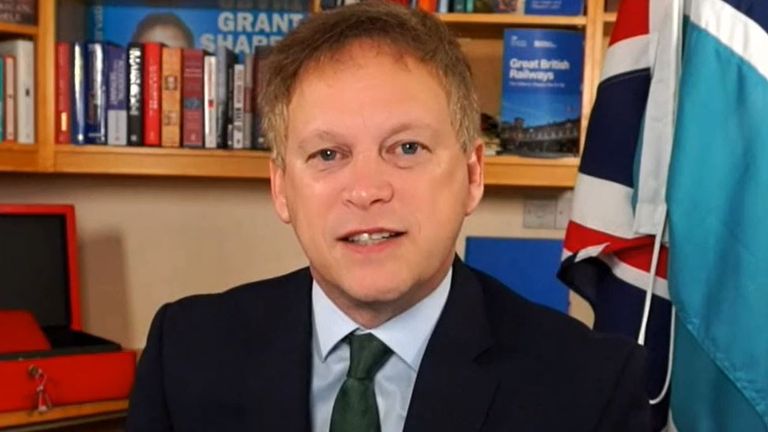 Grant Shapps Says Omicron Travel Tests 
