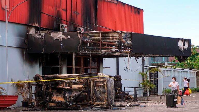 19 people have died following the nightclub clash and fire. Pic: AP