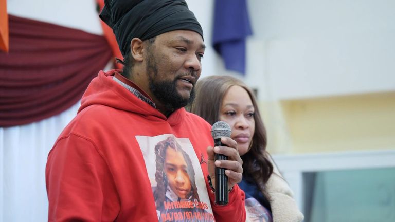 'The knife is not a game, it's a serious thing,' says Jermaine's father Julius
