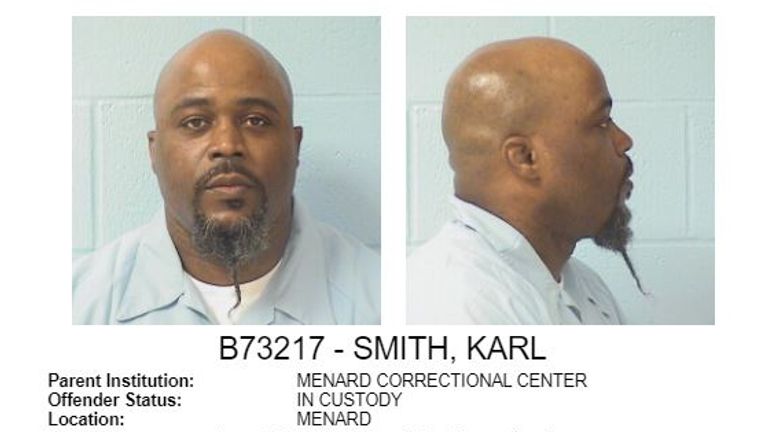 Pictures of Karl Smith of the Illinois Department of Corrections website
