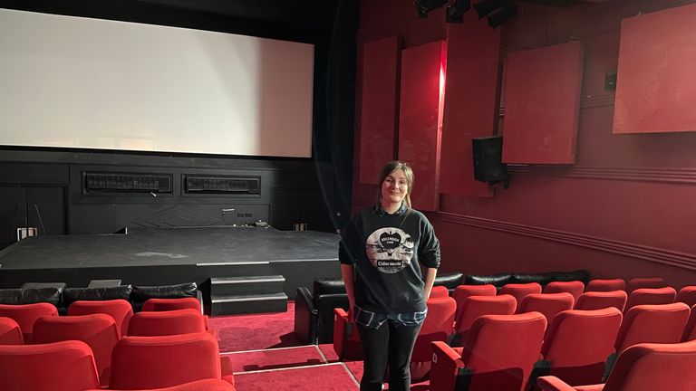 Katie Marwick, the manager of the Electric Cinema