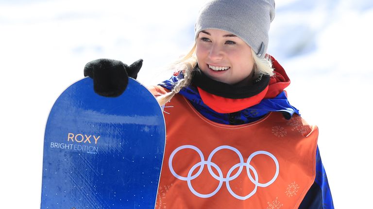 Great Britain&#39;s Katie Ormerod who has been ruled out of the Winter Olympics after suffering a severely fractured right heel