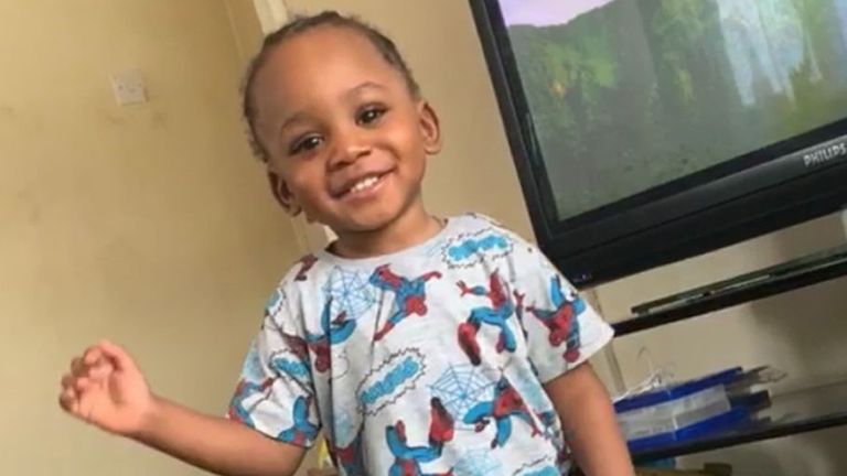 two-year-old Kyrell Matthews who died after he was found in cardiac arrest at a home in Thornton Heath, south London, on October 20 2019, suffering significant blunt trauma injuries to various parts of his body and 39 rib fractures. Kyrell&#39;s mother, Phylesia Shirley, and her partner, Kemar Brown, are on trial at the Old Bailey charged with murder and causing or allowing the death of a child. Issue date: Wednesday January 26, 2022.