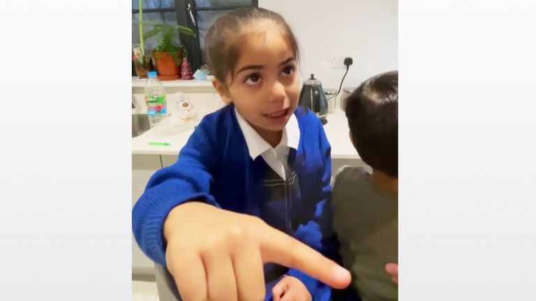 School girl Layla Somani&#39;s video saying Boris Johnson should go went viral on social media