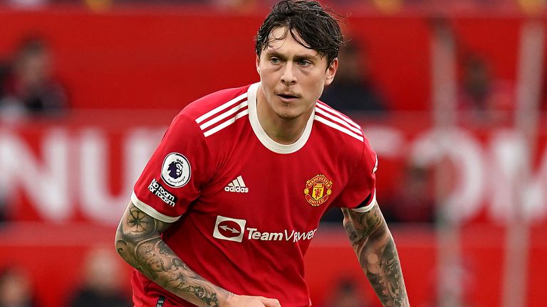 Manchester United&#39;s Victor Lindelof. Manchester United
