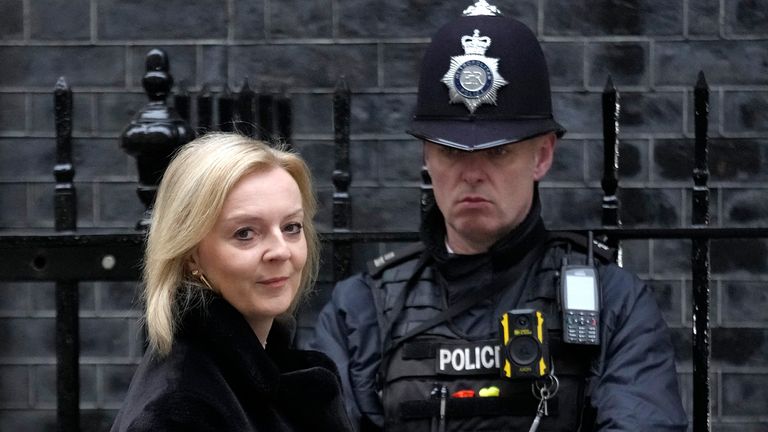 Britain&#39;s Foreign Secretary Liz Truss arrives to attend a cabinet meeting in Downing Street, London, Tuesday, Jan. 25, 2022. (AP Photo/Kirsty Wigglesworth)
PIC:AP

