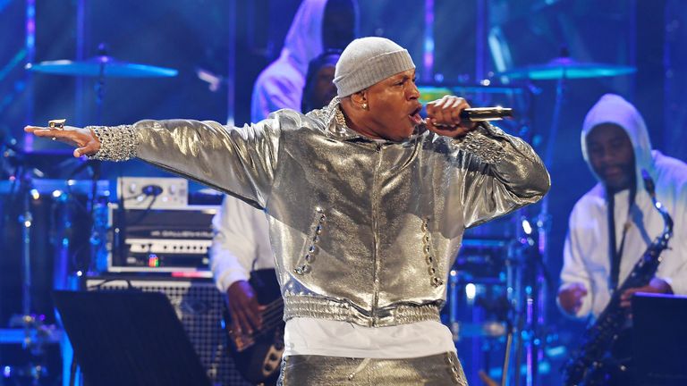 LL Cool J will perform after being inducted into the Rock and Roll Hall of Fame in Cleveland, Ohio, USA on October 30, 2021.Reuters / Gehren Morse
