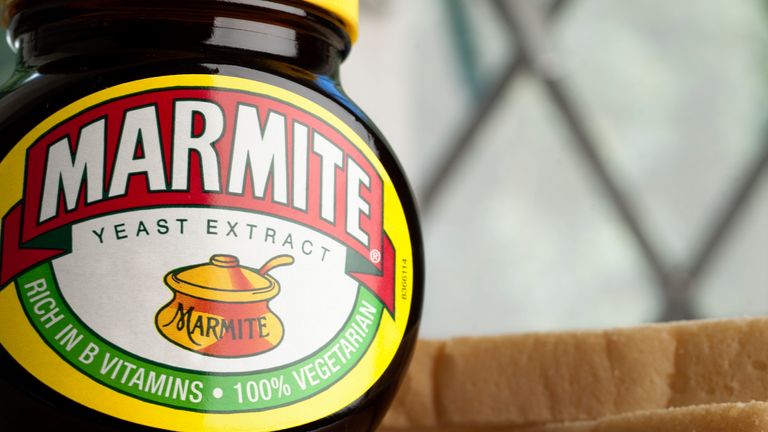 Unilever's products include Domestos bleach and Dove soap to Marmite and Hellman's mayonnaise. Pic: AP
