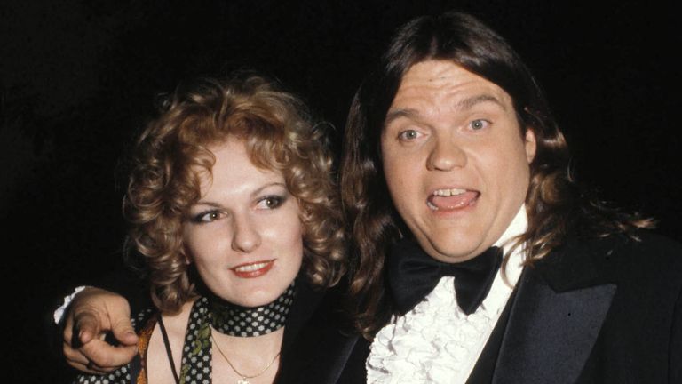 Meat Loaf And Wife Leslie 1980. Pic: Ralph Dominguez/MediaPunch/Shutterstock



