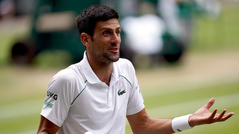 Djokovic telah berbicara tentang penentangannya terhadap vaksinasi dan telah berulang kali menolak untuk mengungkapkan status vaksinasinya