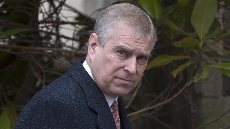 Prince andrew news