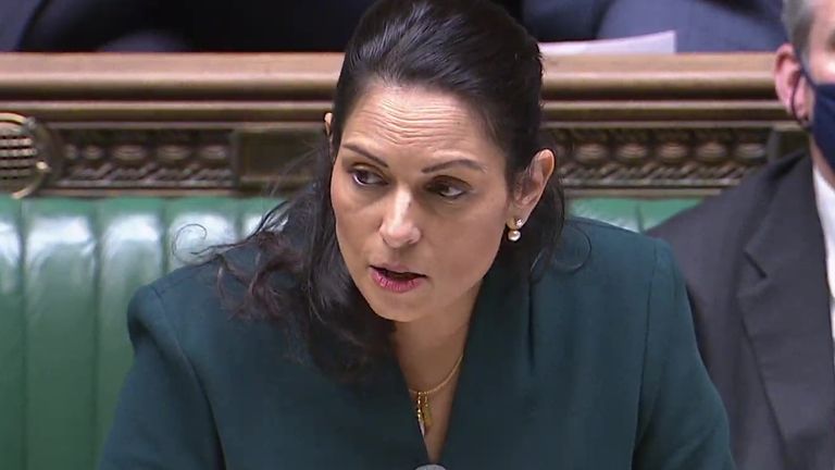 Priti Patel update on  China spies 