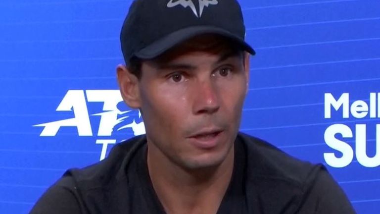 Rafael Nadal sagt & # 39;  Es gibt Regeln & # 39;  Mit Impfungen und Einreise nach Australien