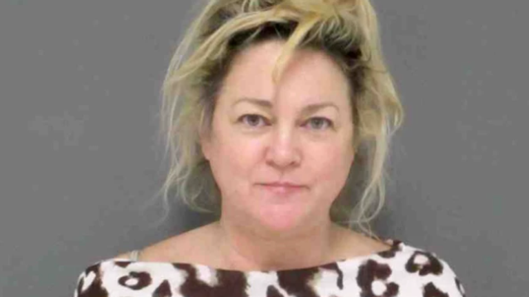 Rebecca Taylor was arrested after allegedly trying to buy a child in Walmart.   Pic: Crockett Police Department