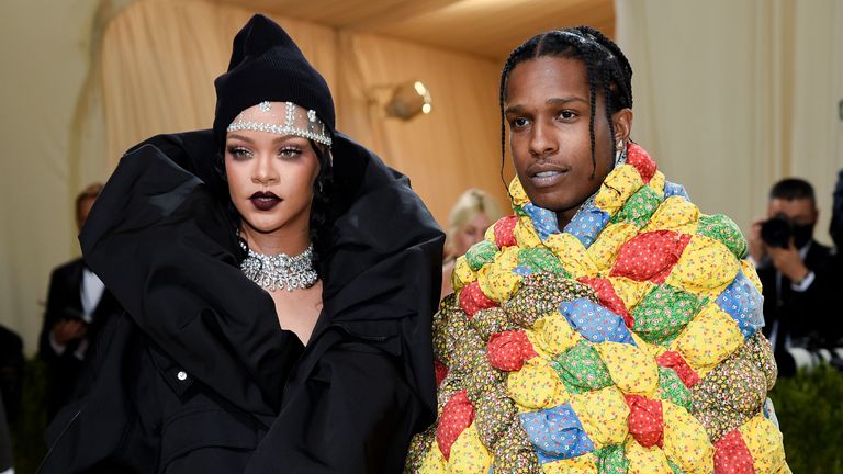 Rihanna is pregnant, debuts baby bump on stroll with A$AP Rocky