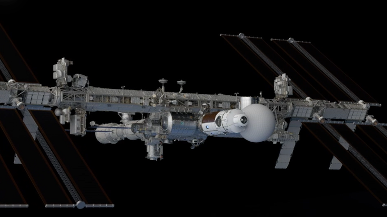 The studio will initially dock with the ISS. Pic: Space Entertainment Enterprises
