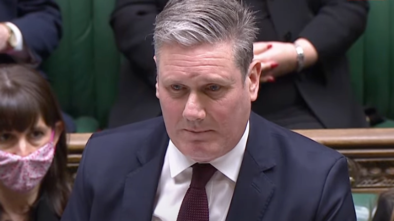 LABOUR LEADER SIR KEIR STARMER