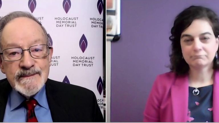 Holocaust survivor, Martin Stern MBE and Olivia Marks-Woldman speak about the importance of Holocaust Memorial day. 