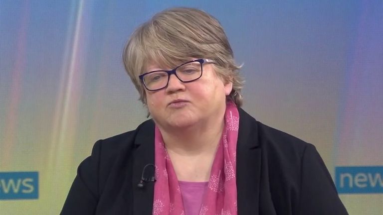 Therese Coffey is Work and Pensions Secretary