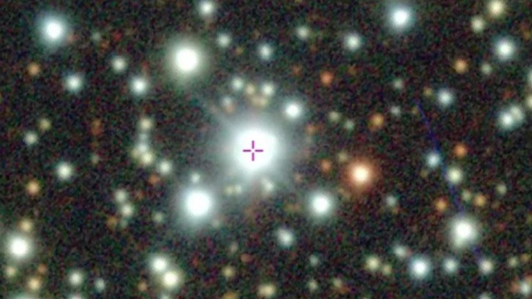 TIC 400799224 is a mysteriously dusty object. Pic: Powell