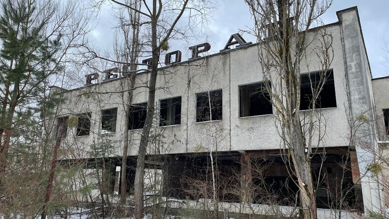 Restaurant in Prypyat