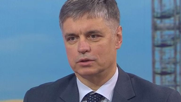 Ukrainian ambassador to UK says it will be a fight to death if Russia invades