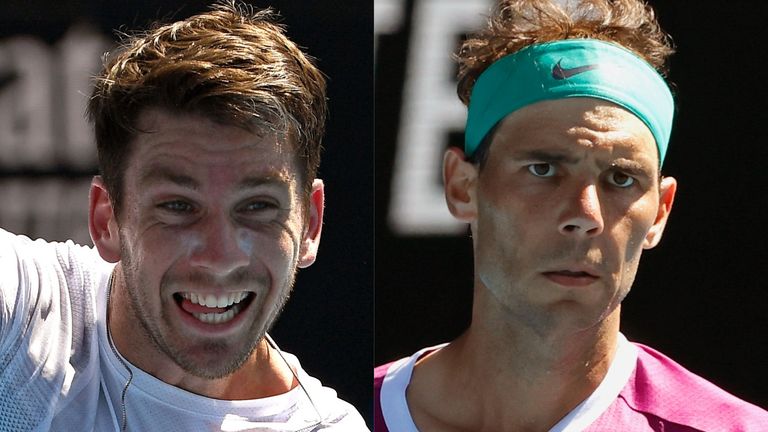 Cameron Norrie and Rafael Nadal - Australian Open Tennis