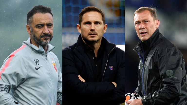 Vitor Pereira, Frank Lampard and Duncan Ferguson are all under consideration at Everton