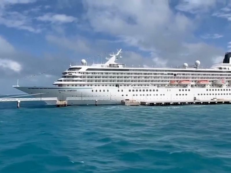 A cruse ship headed for Miami is forced to dock in the Bahamas after orders to seize the vessel | World News | Sky News