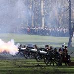 Queen Elizabeth's Platinum Jubilee marked with royal gun salutes